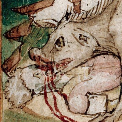 La mort d'Adonis (Épître d’Othéa, Lille ms 175, f63)