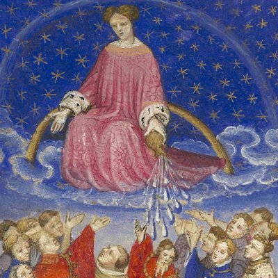 Jupiter et les chevaliers (Epître d'Othéa, Bnf Français 606, f5v)