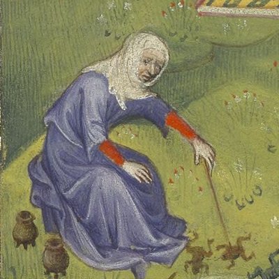 Circé et Esculape (Epître d'Othéa, Bnf Français 606, f19v)