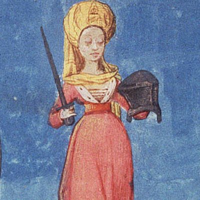 Minerve combattante (Epître d’Othéa, La Haye KB 74G27, f16v)