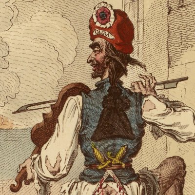 The Zenith of French Glory - James Gillray