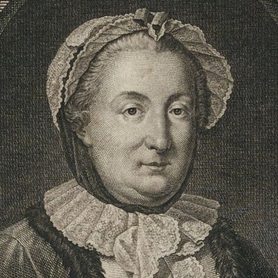 Portrait de Mme de Graffigny (Lettres d'une Péruvienne, Migneret 1797) - Gaucher d'après Clavareau