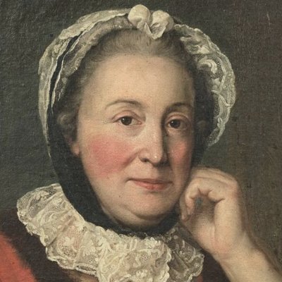 Portrait de Mme de Graffigny (version de 1756) - Pierre Clavareau