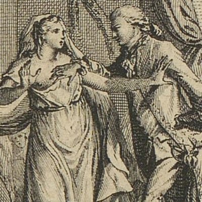 Un geste déplacé… (Lettres d'une Péruvienne, Didot 1797) - Coiny d'après Lefevre