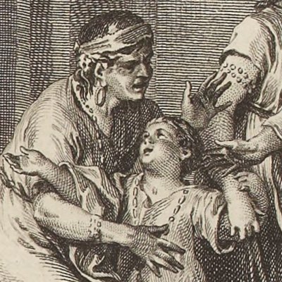 Les femmes de Huascar le poussent à la guerre civile contre Ataliba (Marmontel, Les Incas 1777, t2) - Moreau le Jeune