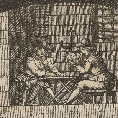 Description de la prison où est enfermée dona Thomasa (Le Diable boiteux, éd. 1726) - Dubercelle