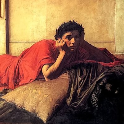 Les remords de Néron après le meurtre de sa mère - Waterhouse