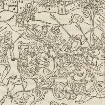 Combat d'Hector et d'Ajax (Iliade, Salel, 1545, ch7)