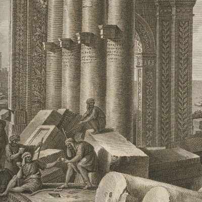 Arc de triomphe de Palmyre (Voyage pittoresque de la Syrie…) - L.F. Cassas