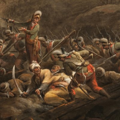Prise d'Izmaïl (du côté du Danube) - Ivanov