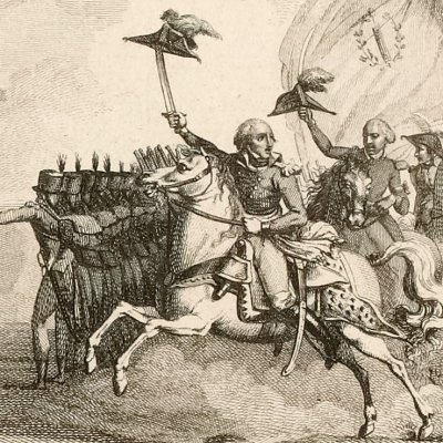 Kellermann à Valmy - Couché