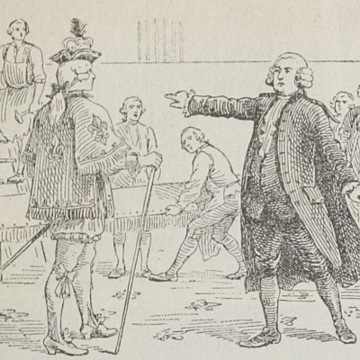 Mirabeau et le marquis de Dreux-Brézé (Désiré Blanchet, Histoire sommaire de la France…, Belin, 1914) - Dascher