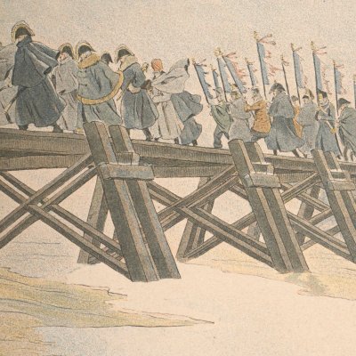 Le passage de la Bérésina (La Cantinière, 1898) - Job