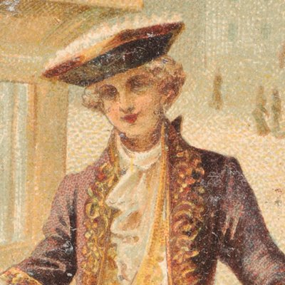 Tout ce qui brille n'est pas d'or (Chromos chocolat du Planteur, série des Rébus)