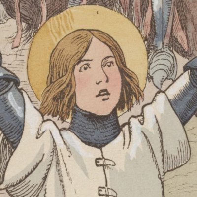 Joan of Arc at the Battle of Patay (Allons enfants de la patrie, 1920) - Job