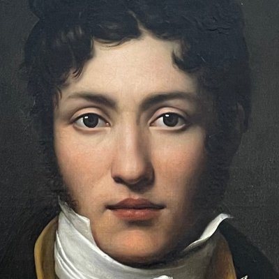 Autoportrait présumé d'Auguste Vinchon