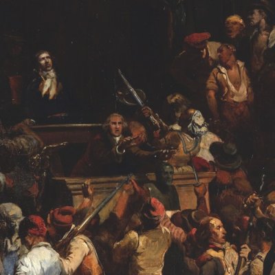 Boissy d'Anglas saluant la tête du député Feraud