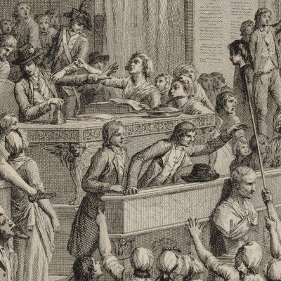 Journée du 1er prairial de l'an IIIe - Helman d'après Monnet