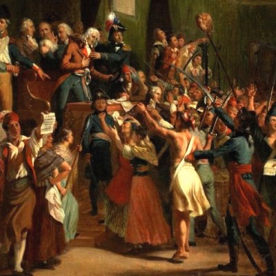 Boissy d'Anglas saluant la tête du député Féraud, 1er prairal An III - Fournier des Ormes