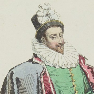Anne, Duke of Joyeuse, favorite of Henry III (A. Dumas, Henri III et sa cour) - H. Pauquet