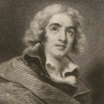 Petit portrait de Marie-Joseph Chénier (Charles IX, inséré dans éd. 1790) - Hopwood d'après Ducreux