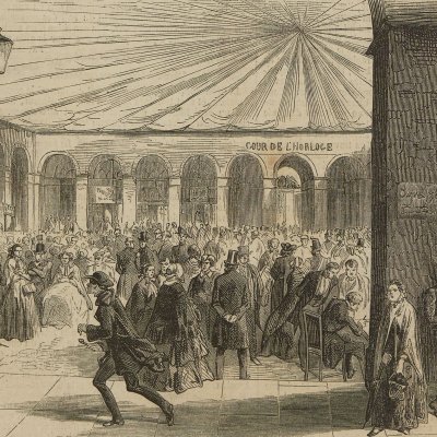 L'emprunt de l'été 1855 (L'Illustration : journal universel, 4 août 1855) - Worms