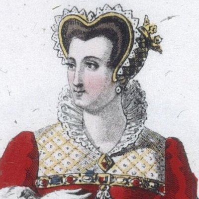 Costume de Mlle Dorus dans le rôle de Marguerite de Valois (G. Meyerbeer, Les Huguenots) - Maleuvre