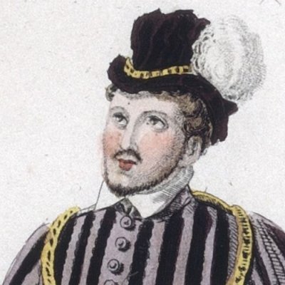 Costume d'Adolphe Nourrit dans le rôle de Raoul (G. Meyerbeer, Les Huguenots) - Maleuvre