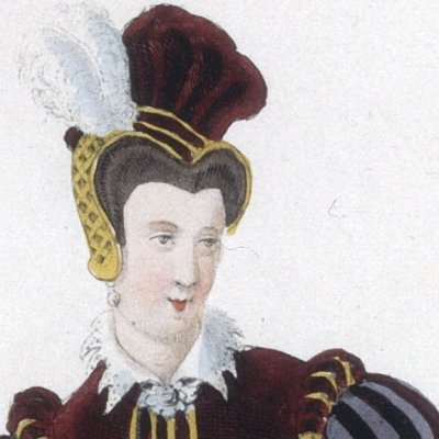 Costume de Mlle Falcon dans le rôle de Valentine (G. Meyerbeer, Les Huguenots) - Maleuvre
