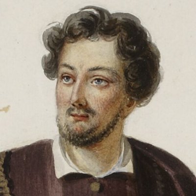 Mme Gras, M. Nourrit, Mlle Falcon dans Les Huguenots de Meyerbeer - Eugène Du Faget