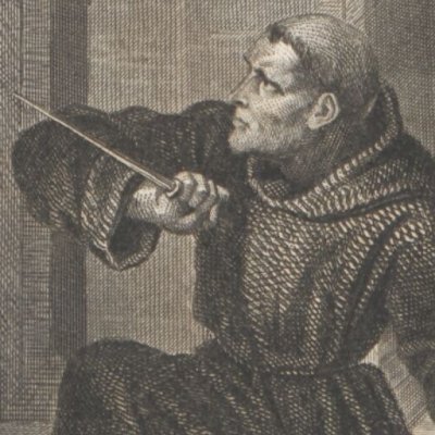 Assassinat de Henri III (Anquetil, Histoire de France, t3-1) - Philippoteaux