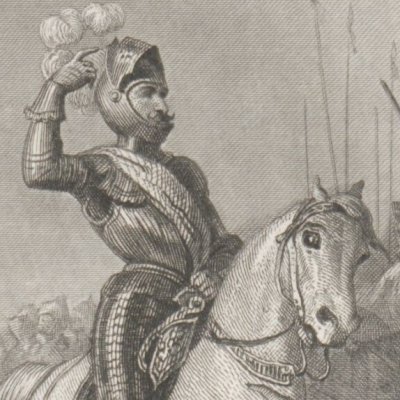 Henri IV à Ivry (Anquetil, Histoire de France, t3-1) - Philippoteaux