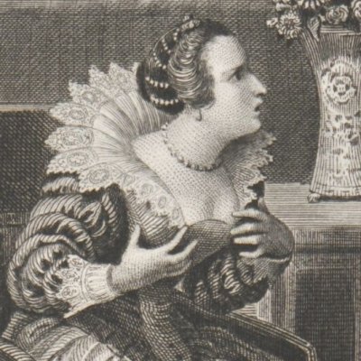 Henri IV, Sully et Gabrielle (Anquetil, Histoire de France, t3-1) - Philippoteaux