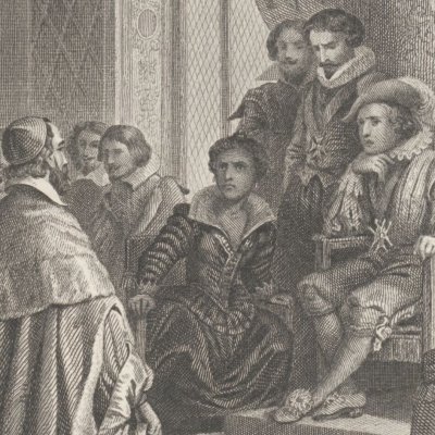 Le Parlement présente ses remontrances à Louis XIII (Anquetil, Histoire de France, t3-1) - Philippoteaux