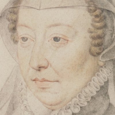 Catherine de Médicis en veuve - François Clouet