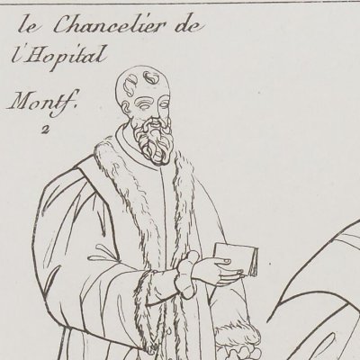 Le Chancelier de l'Hopital (Malliot, Recherches sur les costumes…, t3 pl92)