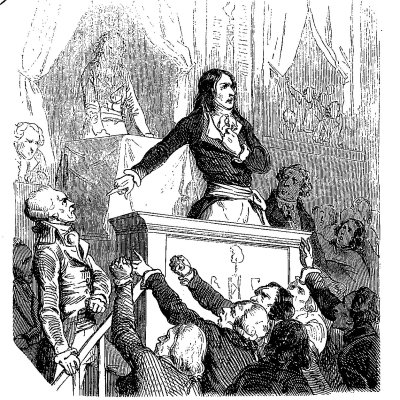 Robespierre accusé (Challamel, Histoire de France illustrée par Bellangé)