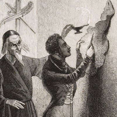 Raphaël gratte la peau de chagrin (Balzac, La Peau de chagrin) - Janet-Lange