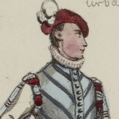Costumes des Huguenots, 1ère planche - Alfred Albert