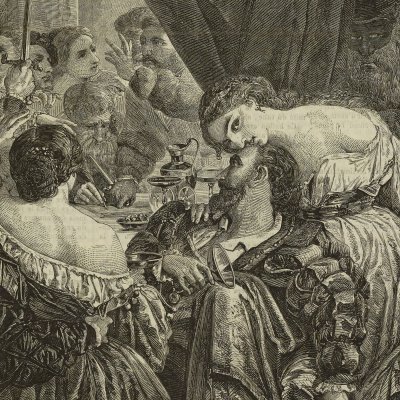 A conspiracy in Venice in 1310 (Le Journal illustré, no. 12, May 1, 1864) - Linton after Barrias