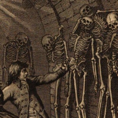La comtesse de Dusseldorf et sa compagnie visitent le château de Carlostein (Le Fratricide, t2, Ancelle, An 7) - Mariage d'après Binet