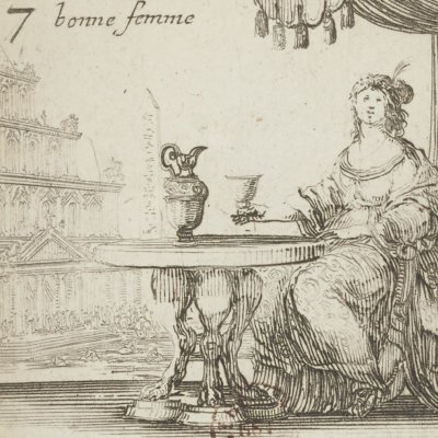Artémise (Jeux de cartes des roys de France… ; Bonnes femmes) - S. della Bella