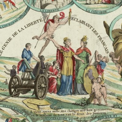 Jeu national et instructif ou leçons exemplaires et amusantes : données aux bons citoyens, par Henri IV et le Pere Gerard