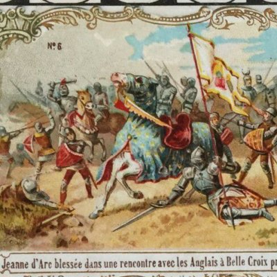 Cartons, 2e série (Boîte de jeu - Loto Jeanne d'Arc)