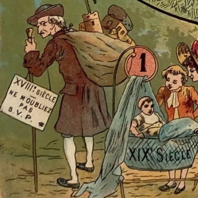 Jeu fin de siècle (Jeu de l'oie, Paris, Léon Saussine, 1891)