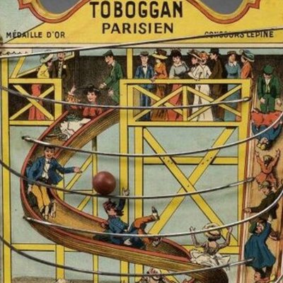 Toboggan parisien (jeu de loterie à billes)