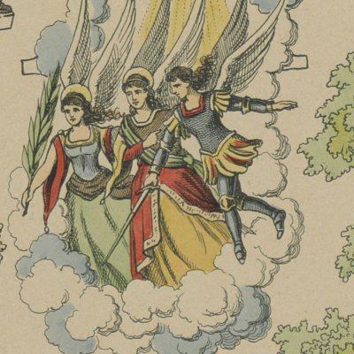Maison de Jeanne d'Arc à Domrémy (Imagerie d'Épinal, Grandes constructions faciles, n°78)