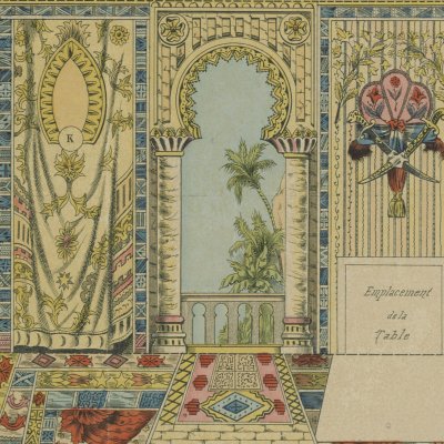 Assassinat de Kléber au Caire, 1800 (Imagerie d'Épinal, Grandes constructions faciles, n°85)