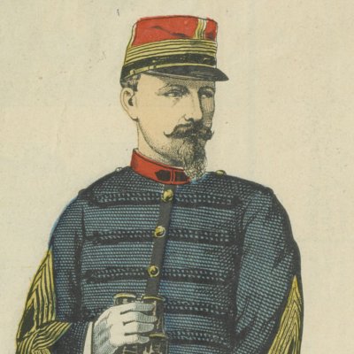 Monarchy and the Count of Paris. Father François's ballot paper (Le Figaro supplement, March 30, 1889)