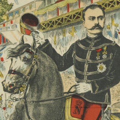 The Empire and Prince Victor. Yesterday! Tomorrow! (Le Figaro supplement, March 30, 1889)